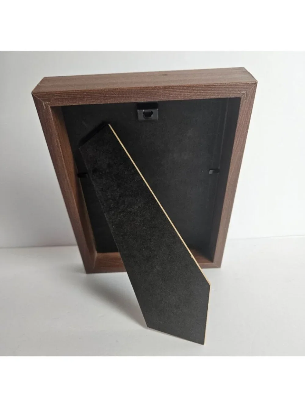 Picture Frame 5x7 Brown Wood Photo Frame IKEA RIBBA 6x8 Wall Tabletop Glass